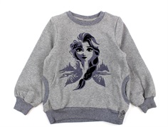 Wheat sweatshirt Frozen Elsa melange gray